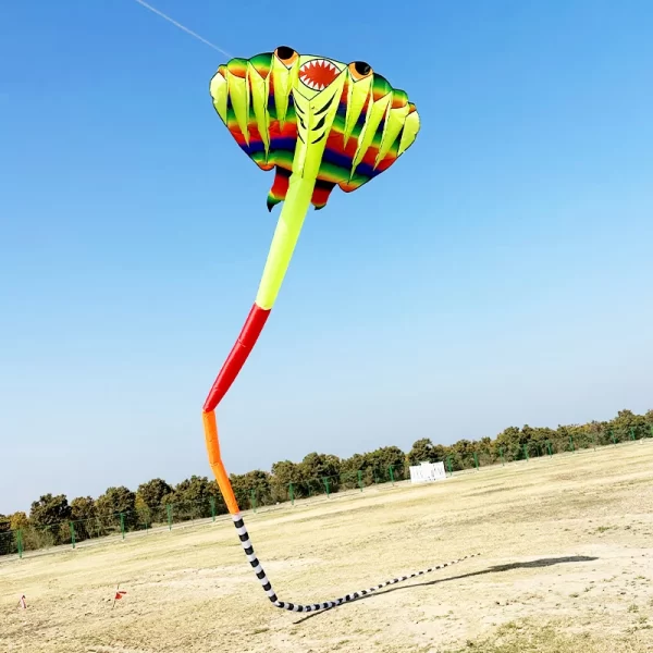 Large three-dimensional ray kite, high-end soft skeleton kite, easy to fly for beginners