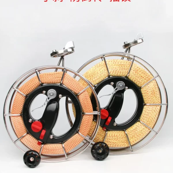 New stainless steel kite wheel with brake and anti reverse function for adult kite line wheels